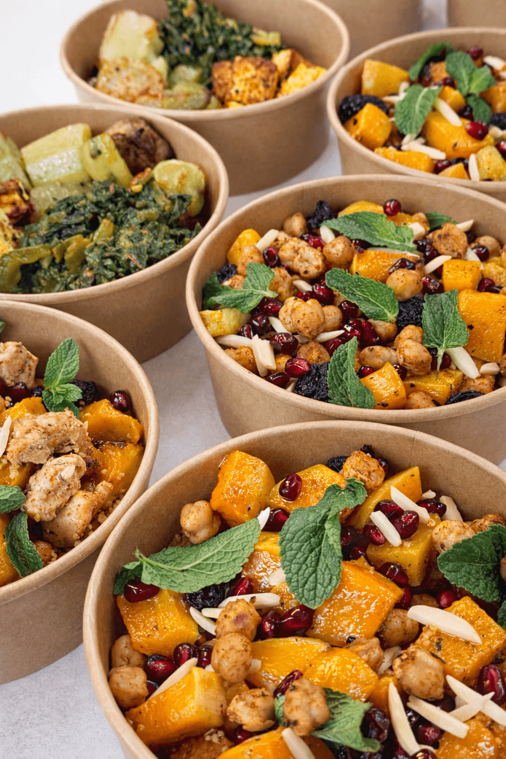 Nutrition Ninja signature kraft bowl